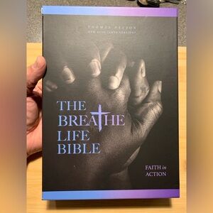Thomas Nelson: The Breathe Life Bible: 2024 Edition: New In The Box! MSRP $69.99